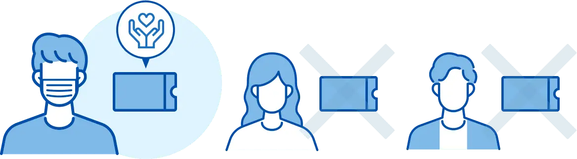 チケット代補償イメージ画像